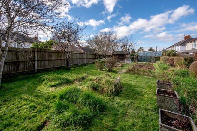 Rear garden