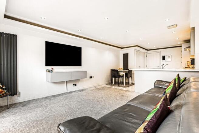 Living area kitchen and diner