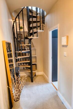 Staircase To Loft Space 