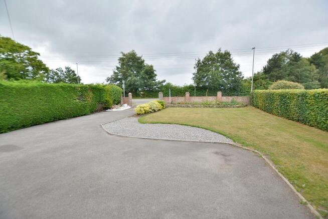 Front driveway