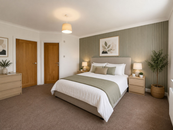 Bedroom 1 - Virtually staged