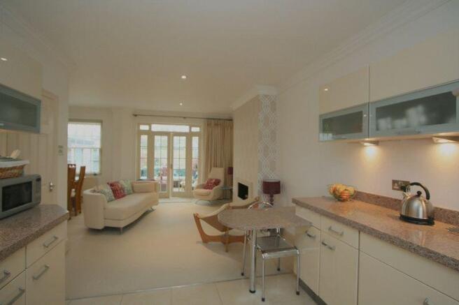 Kitchen to living