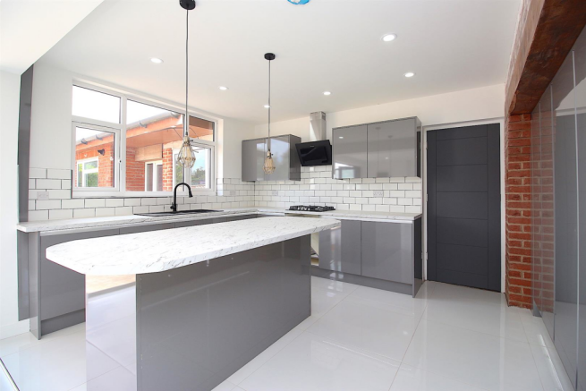 Extended L-Shaped Kitchen Diner