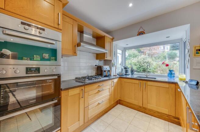 KITCHEN, DINER AND LIVING ROOM