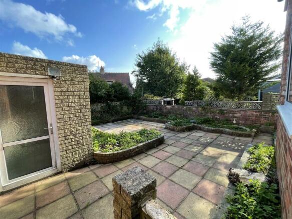 Rear garden