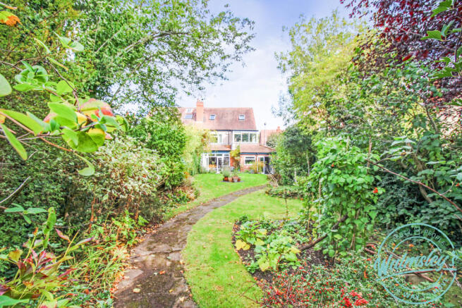 Rear South facing gardens