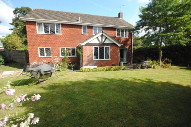 Rear garden