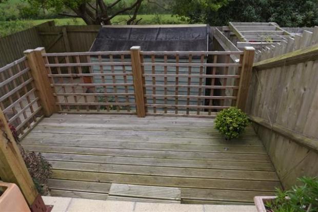Decked area