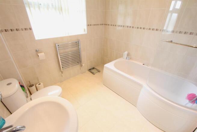 Refitted bathroom to rear