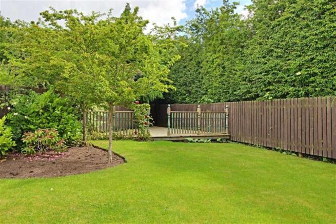 Rear garden