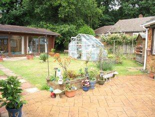 Rear garden other view
