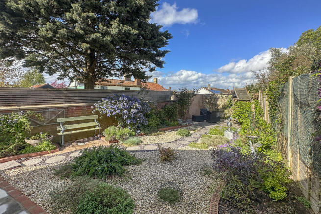 Rear garden