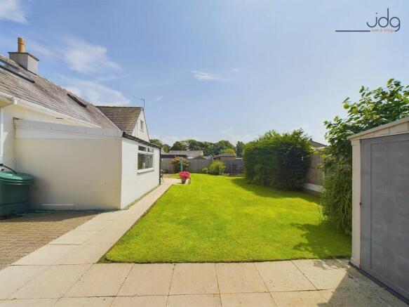 Rear garden