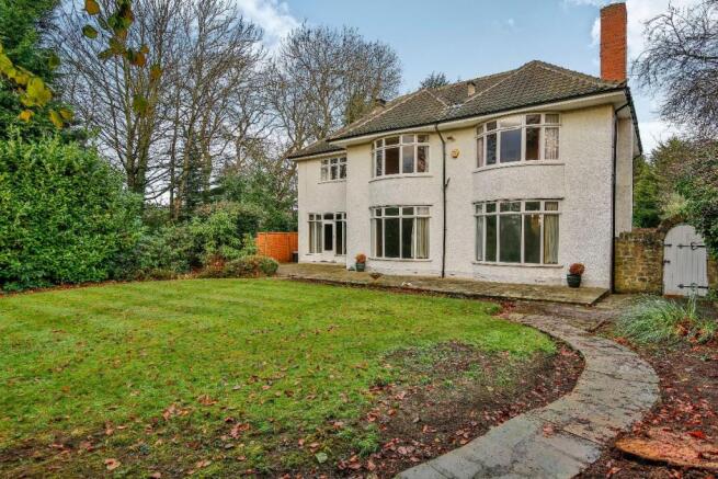 Rear garden