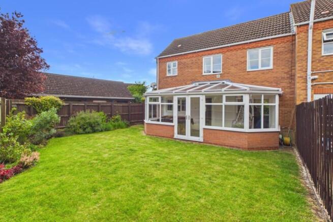 South East facing garden
