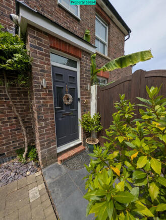 Front door, slate tile entrance