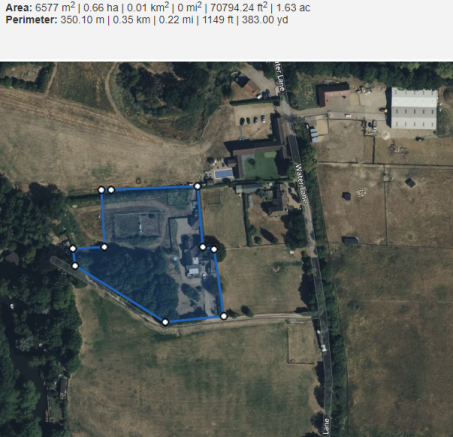 Site boundary plan