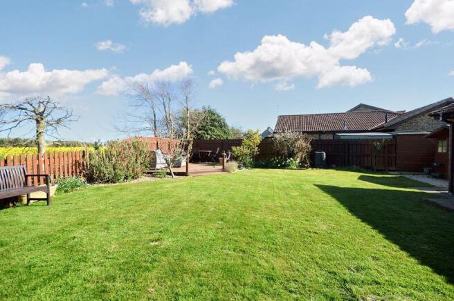 Rear garden