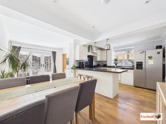 Open Plan Kitchen / Dining / Living space
