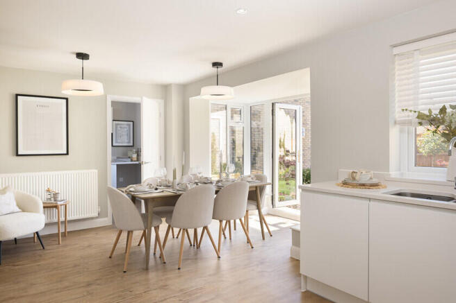 Kitchen in the Culver 4 bedroom home