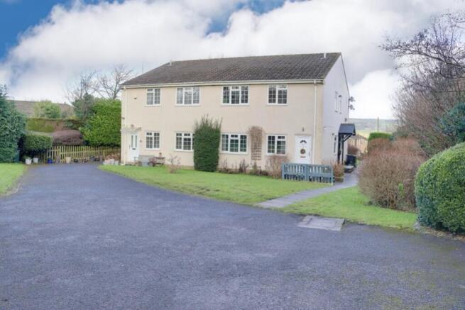 Rear view of property