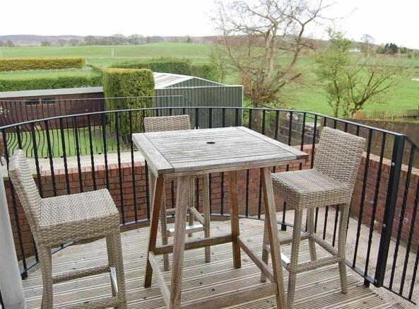 small sun terrace
