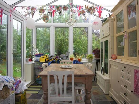 UPVC double glazed conservatory