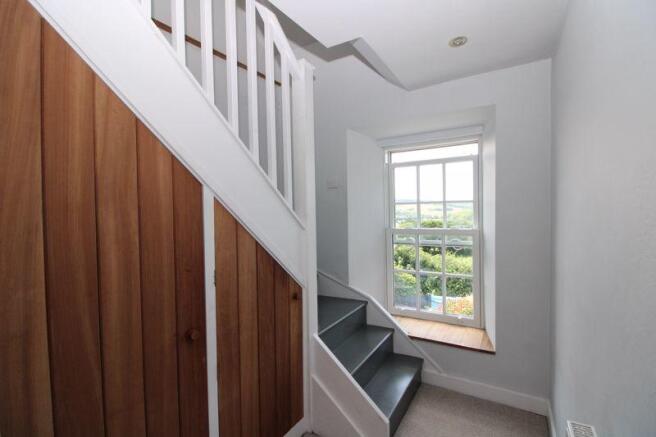 Stairs to top floor
