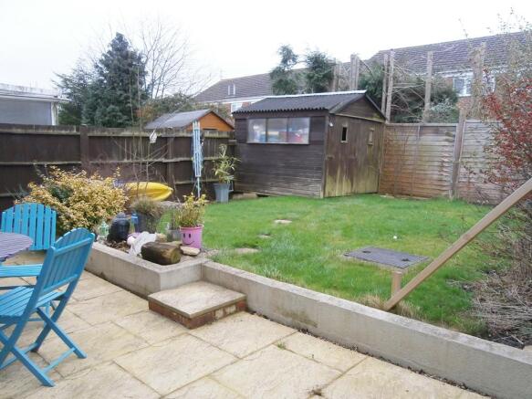 Rear garden