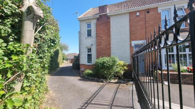 Entrance to Property