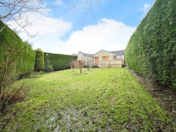 Rear garden