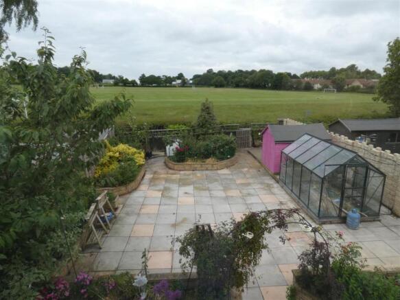 Rear garden