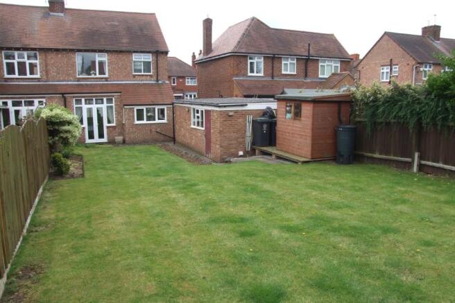 Rear garden