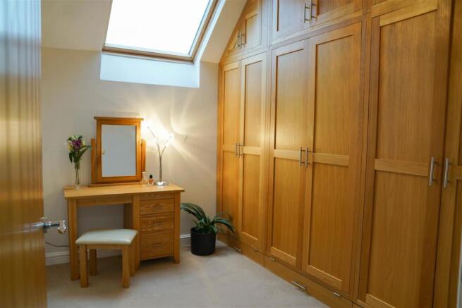 Master dressing room