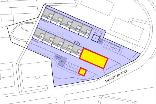 Land to the south of 73 -131 Marston Way, Upper Norwood, London SE19 3JB