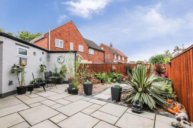 Rear garden