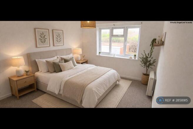 Bedroom 1 - Virtually Staged