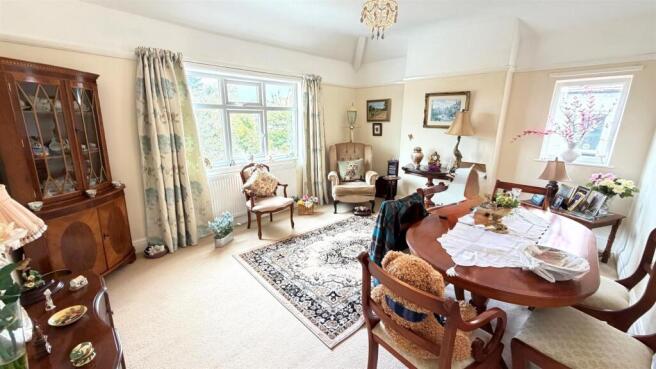 DUAL ASPECT BEDROOM 2 (Currently dining room)