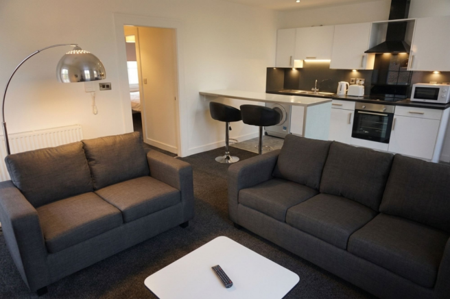 Kitchen & Living Room