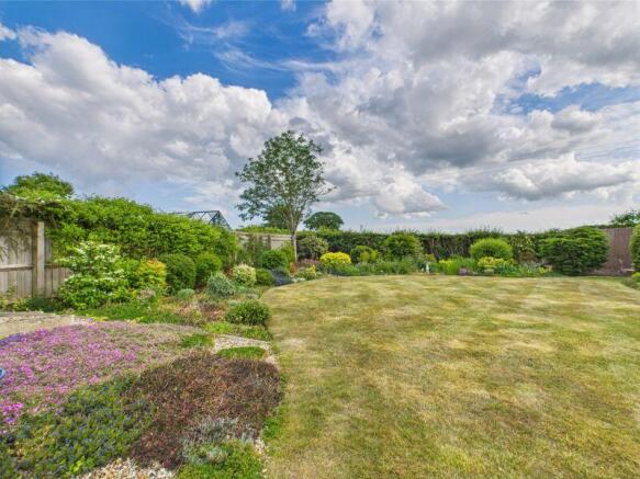 Rear garden