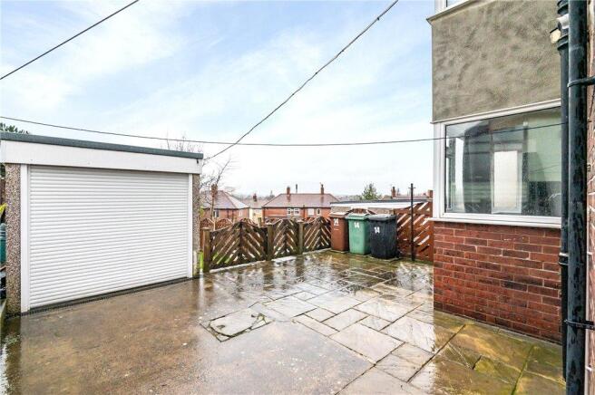 Rear Patio / Garage