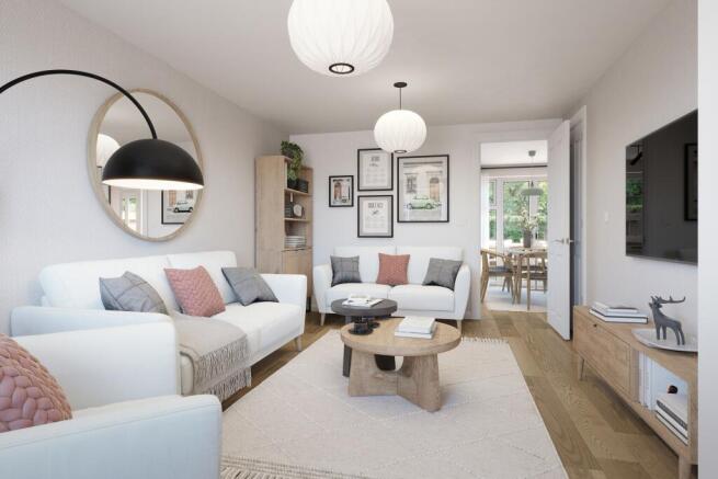 Lounge in 3 bedroom Blyford