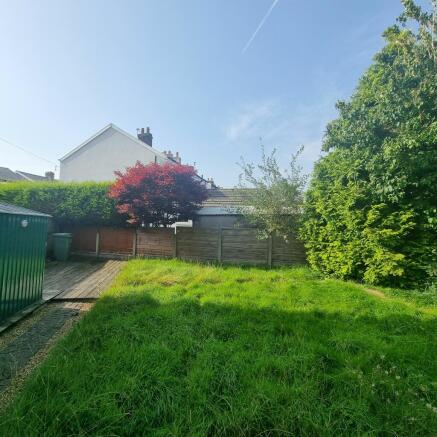 Rear garden