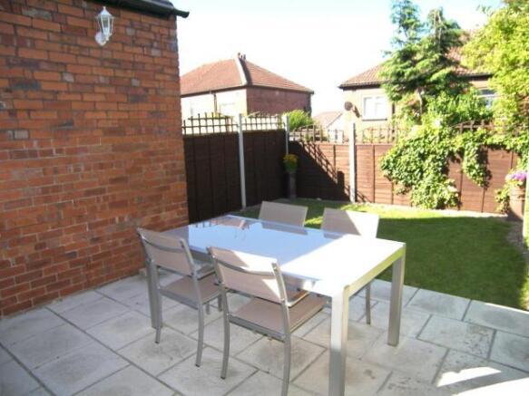 Rear Patio