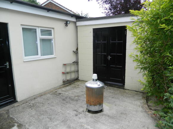 brick built storage shed