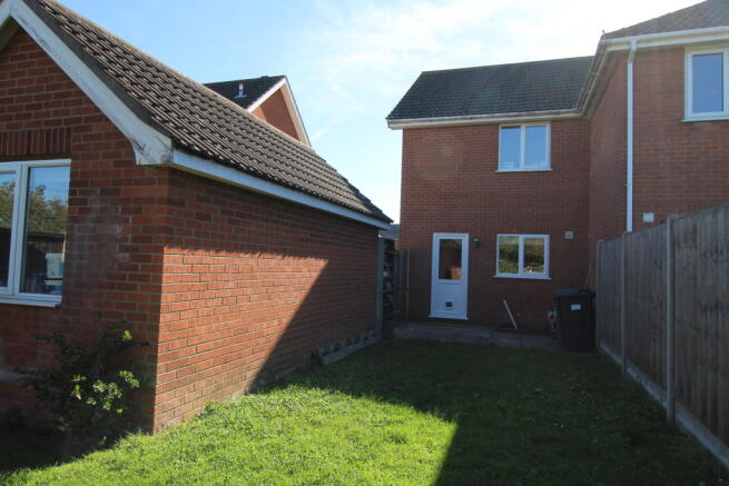 Rear view of property