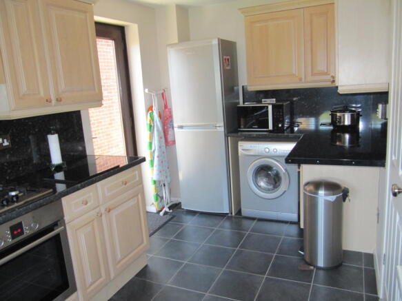 Kitchen facing front