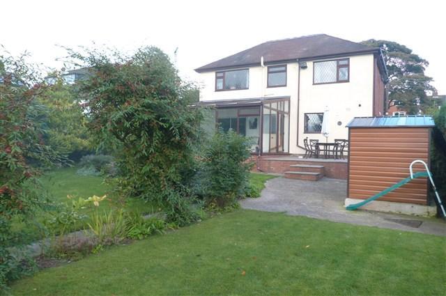 rear aspect from garden