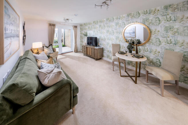 A typical living room at May Tree Place