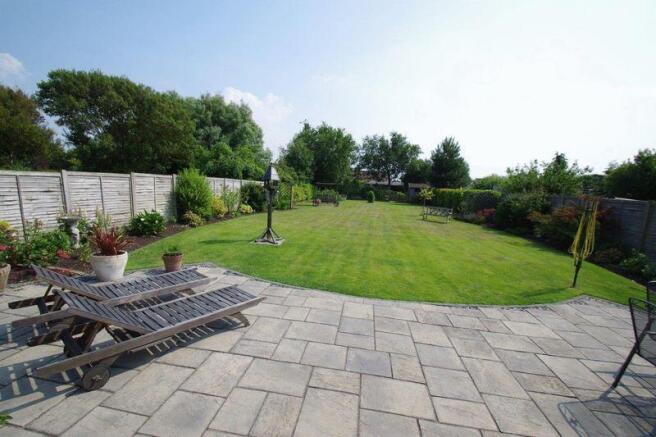 Rear garden